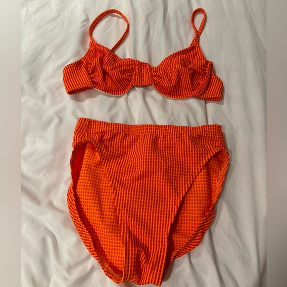 Vintage Orange Bikini Set - Picture 1 of 5